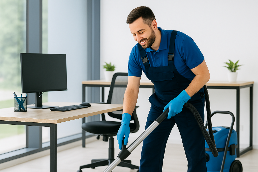 Kantoor schoonmak
